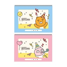 카카오프렌즈해피모먼트스케치북