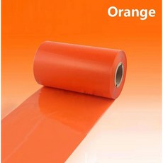 리본 컬러 바코드 인쇄 열전 블루 커피 오렌지 브라운, 5.Orange 90, 1개