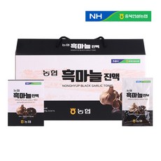 농협 흑마늘진액 70mlx30포(HACCP인증) 국산 흑마늘 6년근 홍삼, 1박스, 수량