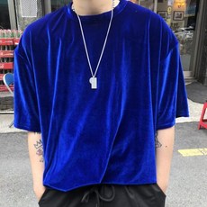 - [Unisex] Velvet overfit t-shirts (5colors)