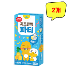 (무료배송) 서울우유 치즈큐빅 파티 플레인 87g, 2개