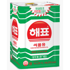 해표식용유말통