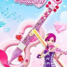 여자 어린이 장난감 멜로디 음계 바이올린 생일선물 2세, 1개