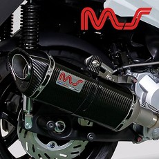 마블 SYM 조이맥스125 머플러 카본