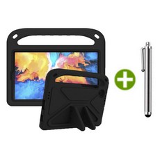 레노버탭 K10 PRO/ P12 / M10 plus 3세대 샤오신 패드 10.6인치 에바폼 안전 거치대 케이스 TB-128FU 128XU 125FU 223FC 226XC 케이스나라, 블랙 블랙