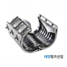 영남메탈멀티조인트 보수 L형 50~125A (M15383) 경첩식 파공부위 누수복구전용 정품 카프링 태영펌프산업, 80분류