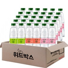 [위드박스] 씨그램 탄산수 350ml 30개(라임10+자몽10+피치10), 30개