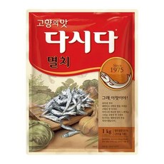 CJ 제일제당 다시다 멸치 대용량(1kgx10개), 10kg, 1박스