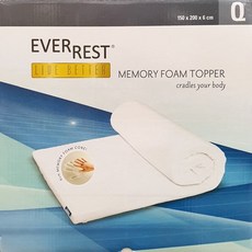 EVERREST 에버레스트 메모리폼 토퍼 (6cm) 퀸사이즈