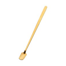 주방용 황금 디저트 티스푼 커피 작은 스푼 실버 스테스 식기, 1.2-17cm, 1개