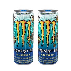[한번에먹자쇼핑몰] 몬스터 에너지 355ml 4종 혼합 세트 각 3개씩 / 망고코로 3 펀치 3 오지 스타일 레모네이드 3 그린 3, 12개