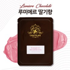 파베글라스 루미에르 컴파운드 코인 코팅 딸기초콜릿, 1kg, 1개