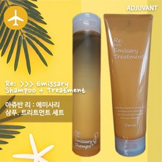 아쥬반 리 에미사리 샴푸300ml+트리트먼트250g 세트, 1세트