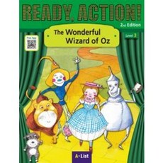 Ready Action Level 3: The Wonderful Wizard of Oz SB+WB (with QR), A List, Ready Action Level 3: The Wo.., A List 편집부(저)