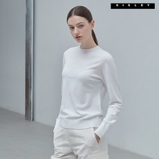 [SISLEY] 시슬리 24SS 로고포인트 홀가먼트 니트