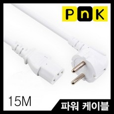 시월애_마켓1092컴퓨터 오디오 220V 전원 파워 케이블 화이트 15M 파워케이블 PC전원선 컴퓨터전원선 케이블 컴퓨터케이블디엠_글로벌마켓1029, ☆복현동☆, ☆복현동☆
