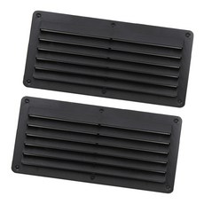 FWT 요트 캐러밴 RV 260 x 125mm 용 2pcs 보트 루버 에어 벤트 환기 커버