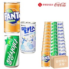 사이다190&환타190&밀키스190ml X 각10개(총30개), 1세트, 광주