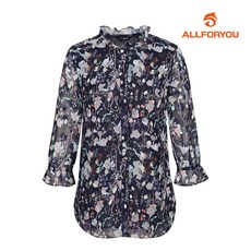 [올포유]21SS 여성 넥프릴 블라우스 ALBLK3211-915_G 리뷰후기
