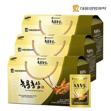 대웅생명과학 녹용홍삼 70ml 30포 3세트, 기타