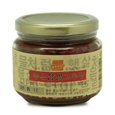 두레생협 좋은 찹쌀고추장(500g) G/18698A +150321Ea, gang 1_Gp_Gp