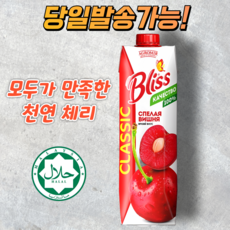 Bliss натуральный вишневый сок, халяль, 1 л