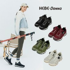 [쇼핑엔티] 헤베도나 소가죽 다이얼 트레킹화(여성)