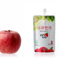 강원도정선 아라리농원 사과주스 30팩 고랭지사과, 100ml