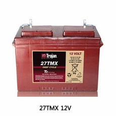 트로잔 Trojan 27TMX 12V 105AH 배터리