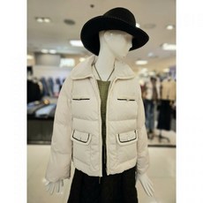 올리브데올리브 라인 배색 덕다운 카라 점퍼YP3WM800(339554 )