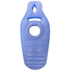 출산 임산부 PVC 매트 베개 요가 팽창식 휴식 플로팅 바디 쿠션 수면 두꺼운 플로킹, Blue