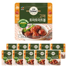 CJ 고메 토마토미트볼 147g x 10개, 단품