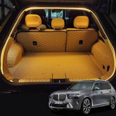 캠핑 무드등 BMW X7 식빵등 차박 LED 트렁크등, 화이트 - 식빵등