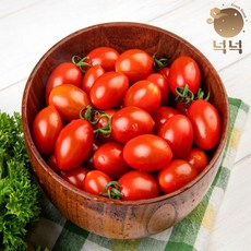 넉넉 [넉넉] 갓 수확한 아삭한 대추 방울토마토 1kg, 01번 중소과[3~4번과] 1kg