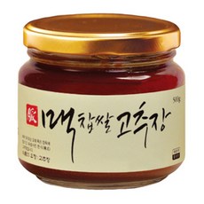 無인공조미료 無화학첨가물의 전통 맥찹쌀고추장 500g, 1개