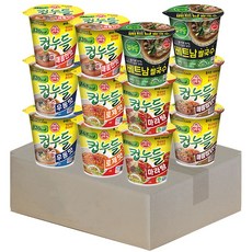 메리박스 컵누들 6종 12개세트(매콤한맛x2+우동맛x2+매콤찜닭x2+로제맛x2+베트남x2+마라탕x2), 1세트