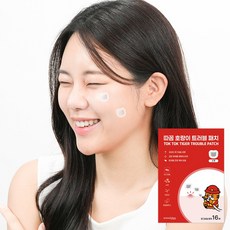따꼼 호랑이 트러블 패치 3종, 1개, 16개입