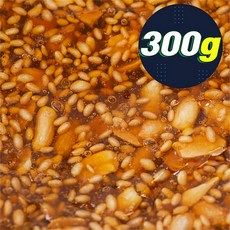 시드마켓 SidMarket 서해안민속 땅콩쟁반 덩어리엿 300g 간식 대용량 주전 부리 과자 (5318261), 단일색상, 기본