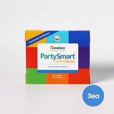 히말라야 숙취해소 파티스마트 소프트 츄 10개입, 30.5g, 3개