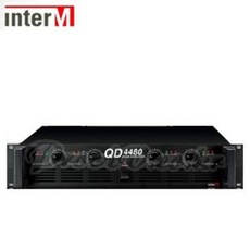 [인터엠] QD-4480 / 프로페셔널 QUAD 앰프/ 8오옴 4채널 80W
