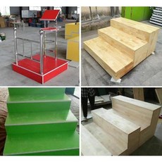 발표 말씀 계단 합창대 이동사진학교 대합창 연습 원목 철골대 답단 음악의자, 02 삼단원목철골대120x120x60