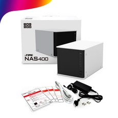 아이피타임 NAS400 파일 업로드 다운로드 개인 서버