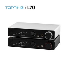 TOPPING L70 Audio Amp FULL Balanced NFCA Headphone Amplifier 4 pin XLR/4.4mm balanced/6.35mm SE Outp, silver