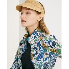 닥스 골프 여성 20SS [PREMIUM OUTER]블루 플라워 바람막이 점퍼 DNJU0A201B2