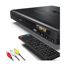 DVD 플레이어 All Region Free CD 디스크 AV 아웃풋 USB 리모트 컨트롤 2024