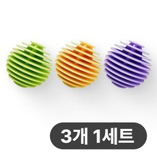 셀올 빨래 엉킴방지 실리콘 세탁볼, 1세트, 혼합색상