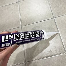 쇼피엔스 GREENSIL 808 일반 글레이징 실리콘, 상아색, 1개