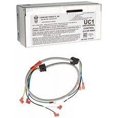 Tjernlund Products UC1 측벽 파워 벤터 드래프트 인 듀서 및 연소 공기 팬용 범용 안전 인터록 제어, 단일옵션