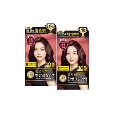 리엔흑모비책자연갈색