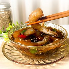 간장 새우장 깐새우 간장맛 매운맛 330g, 매운 깐새우장 330g x 2팩, 3개, 660g
